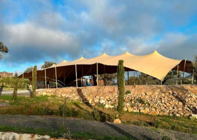 Carpa tensada a medida