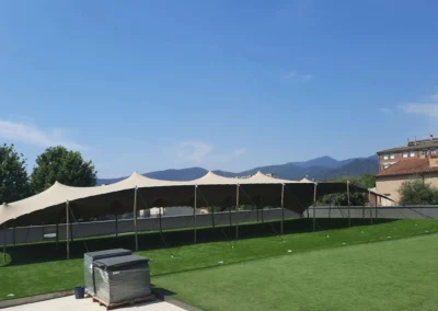Carpa Beduina permanente en azotea de edificio