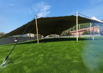 Carpa tensada permanente