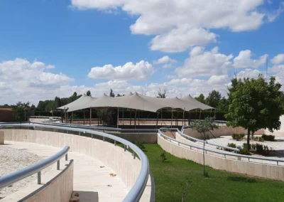 Carpa tensada a medida