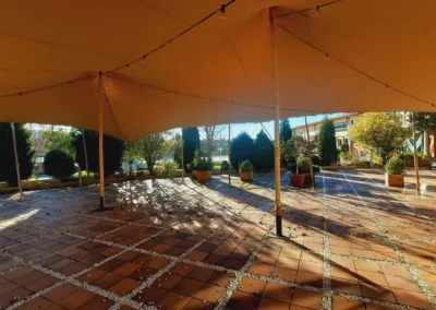 Interior carpa beduina