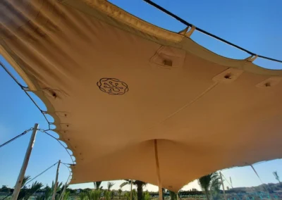 Tensocarpa personalizada con logo